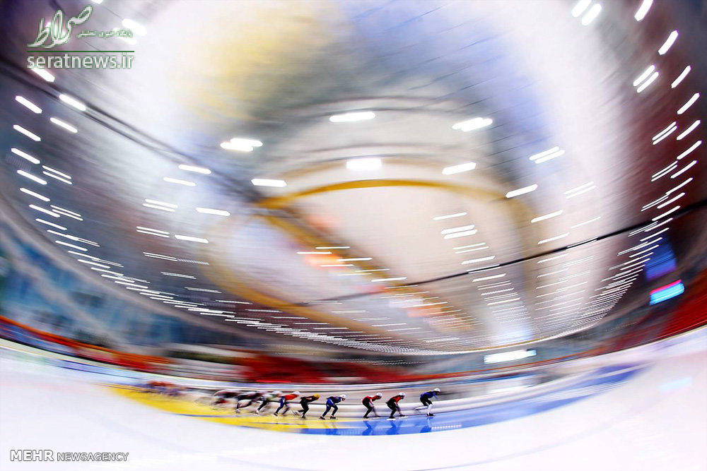 عکس/مسابقات جام جهانی اسکی سرعت بانوان