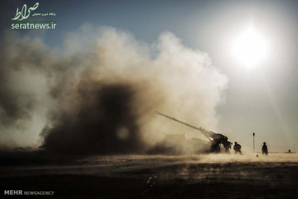 عکس/خط مقدم مبارزه با داعش