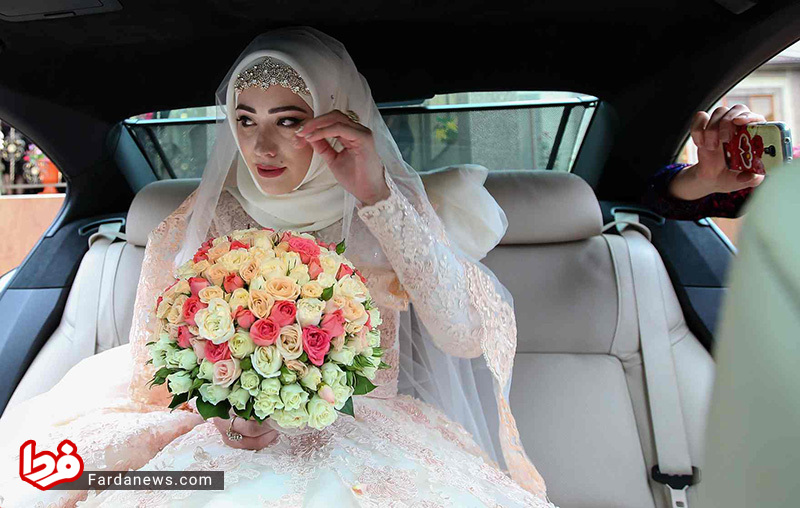 عکس گاردین از یک عروس مسلمان
