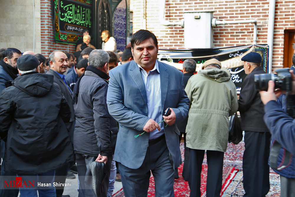 تصاویر/مراسم ترحیم حاج سلیم مؤذن زاده در تهران