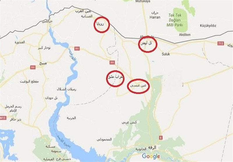 پایگاه‌های ۷‌گانه آمریکا در سوریه +نقشه‌