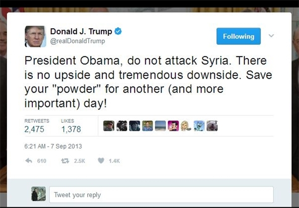 ظهور اولین تناقضات ترامپ درباره سوریه +سند
