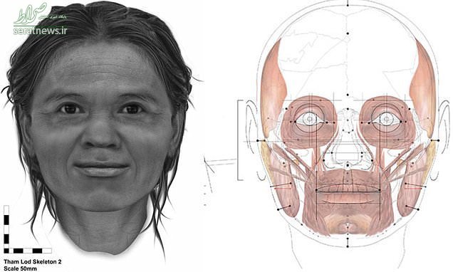 بازسازی چهره یک زن پس از ۱۳۶۰۰ سال! +تصاویر