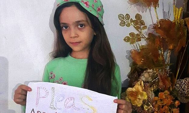 کتاب دختر هفت‌ساله درباره جنگ سوریه +عکس