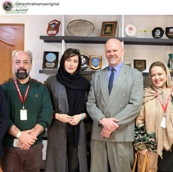 تقدیر نماینده سازمان ملل از بازیگر زن پرحاشیه ایرانی+تصاویر