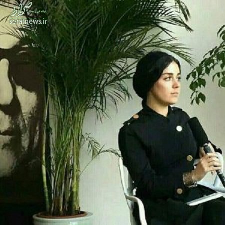 عکس/ پوشش بازیگر زن‌ ایرانی در مصاحبه با تلویزیون چین