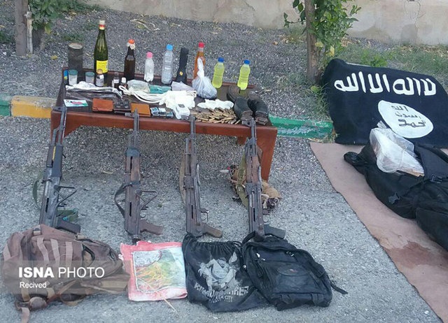 هلاکت ۴ شرور مسلح در هرمزگان‌/ کشف پرچم داعش/ ۲ نفر از آنها اتباع بیگانه بودند +تصاویر
