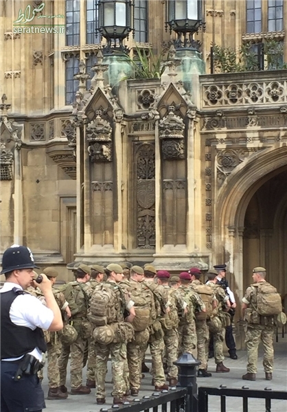 لندن پادگان شد؛ ورود ارتش به شهر +تصاویر