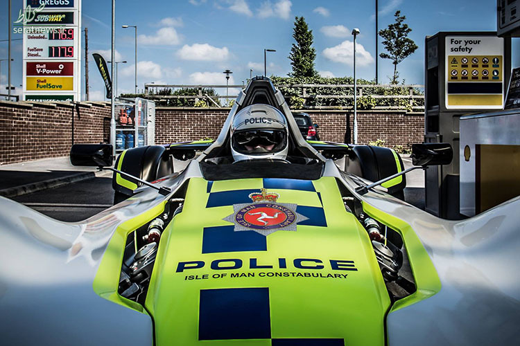 متفاوت ترین ماشین پلیس دنیا در بریتانیا +تصاویر