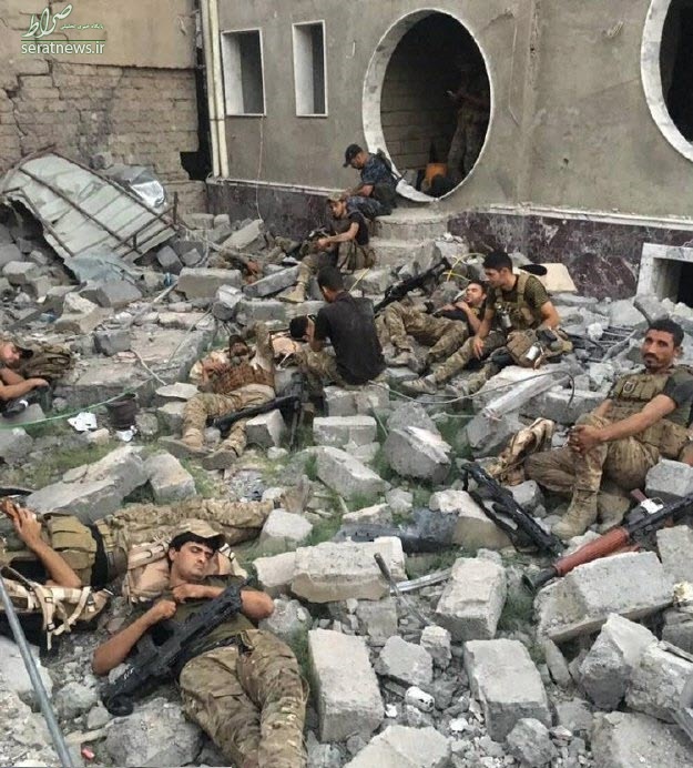 عکس/ هتل پنج ستاره مدافعان حرم در موصل!