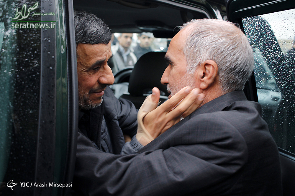 تصاویر/ مراسم تشییع برادر احمدی نژاد