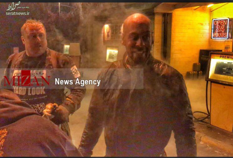 بدلکار ایران در سینمای هالیوود آتش گرفت/حضور ارشا اقدسی در فیلم ترسناک هالیوودی+عکس