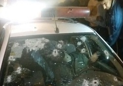 ردپای تروریست‌ها در حمله به خودروی پلیس