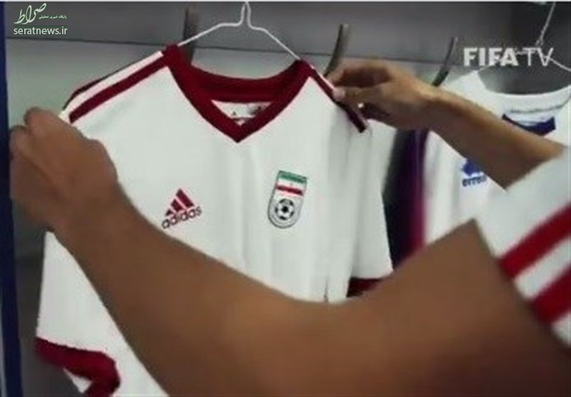 تصویر لو رفته از طرح پیراهن اول تیم ملی برای جام جهانی ۲۰۱۸