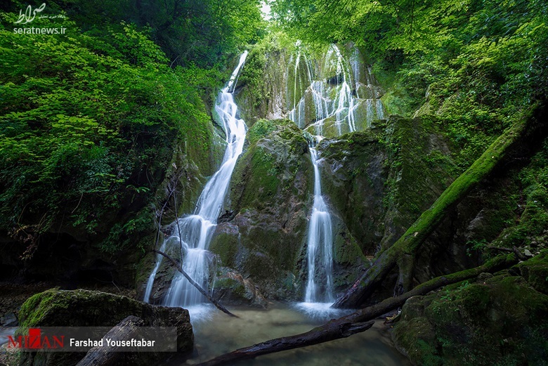 عکس/ آبشار منگل هراز مازندران