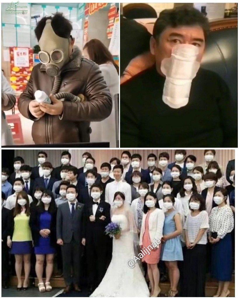 عکس/ ‏ویروس و مراسم عروسی در چین!