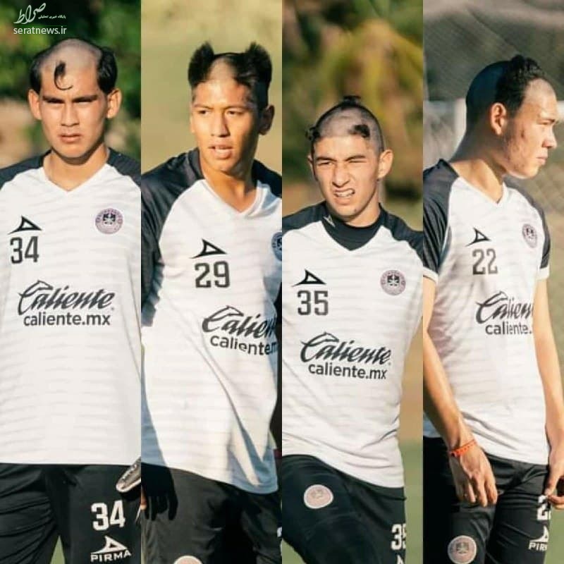 عکس/ عجیب‌ترین مدل مو‌های تاریخ فوتبال در مکزیک