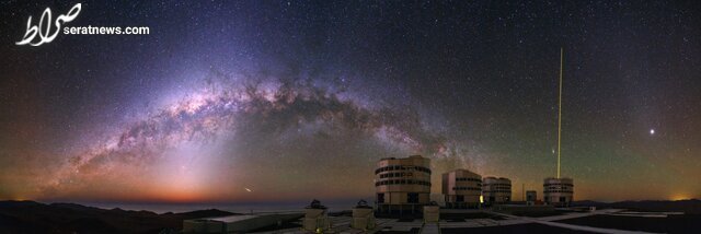 تصویر عکاس ایرانی از کهکشان راه شیری در 