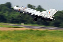 جنگنده میگ-۲۱ هند در ایالت پنجاب سقوط کرد