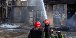 مصدومان حادثه آتش‌سوزی عامری اهواز به ۱۲ نفر رسید