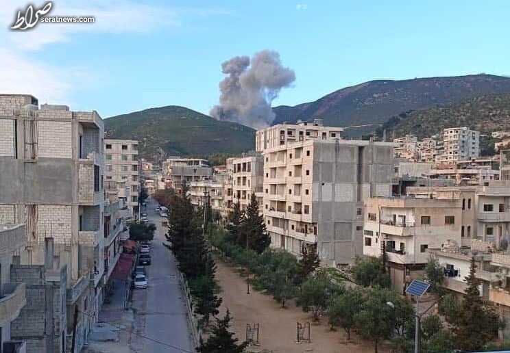 حمله موشکی رژیم صهیونیستی به مصیاف سوریه