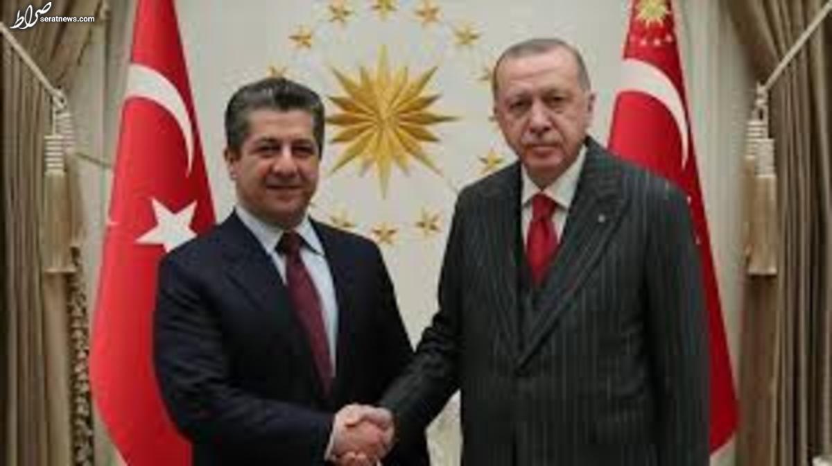 خوش خدمتی بارزانی و اردوغان به صهیونیست‌ها