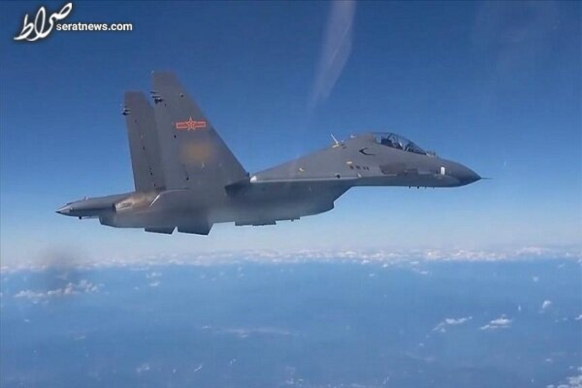 جنگند‌های ارتش چین وارد آسمان تایوان شدند