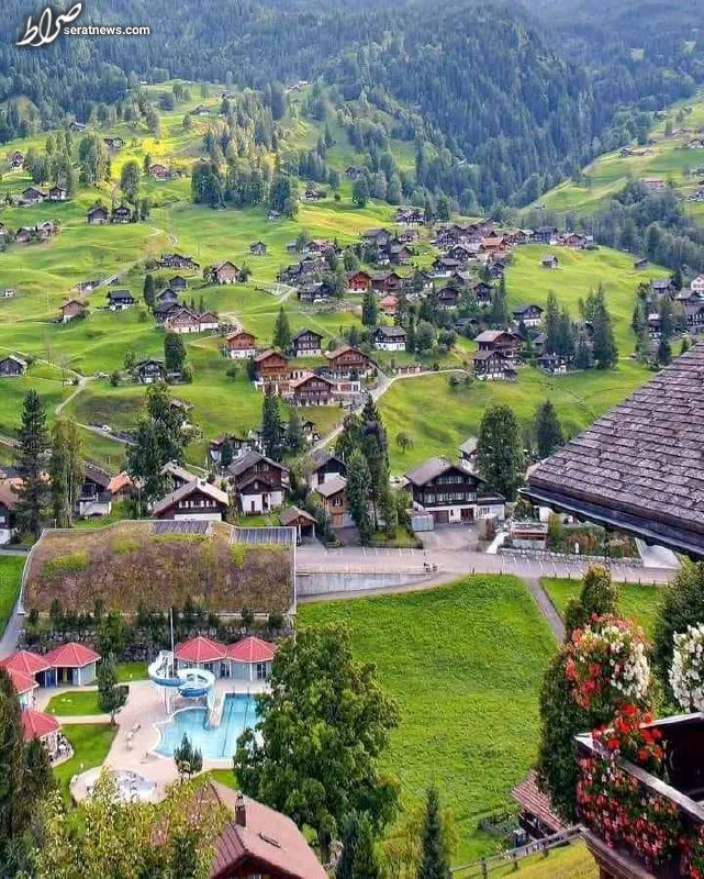 عکس / قابی از سوئیس زیبا