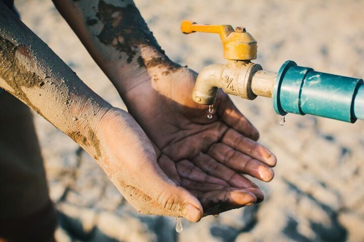آب آشامیدنی ۱۵ هزار خانوار در چالوس قطع است +فیلم