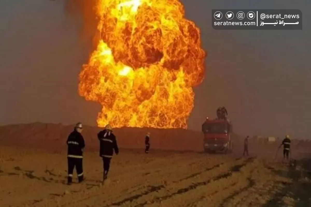 معاون استاندار فارس: انفجار در خط انتقال گاز خرمبید تلفات جانی نداشت