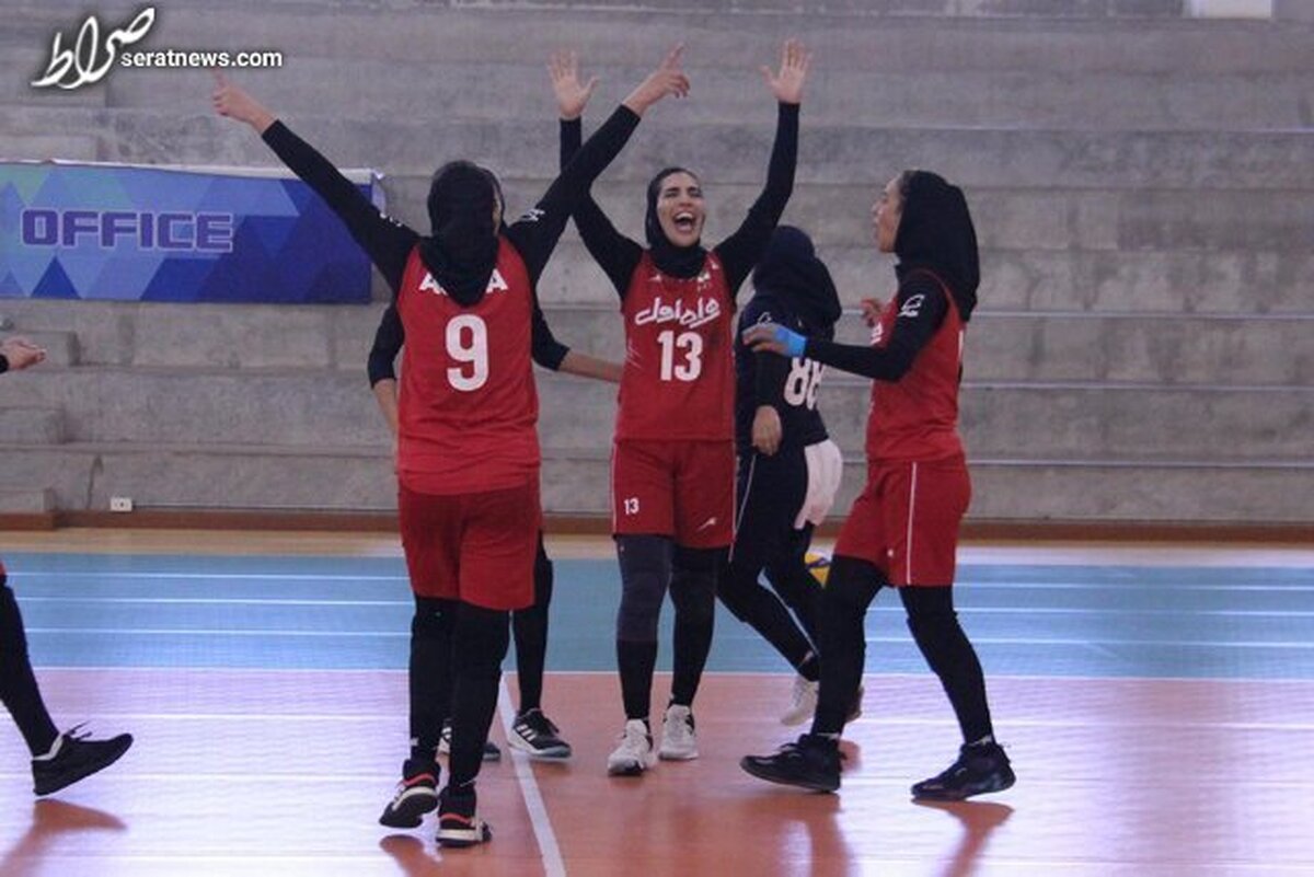 پیروزی زنان والیبال ایران در مصاف با جوانان تایلند
