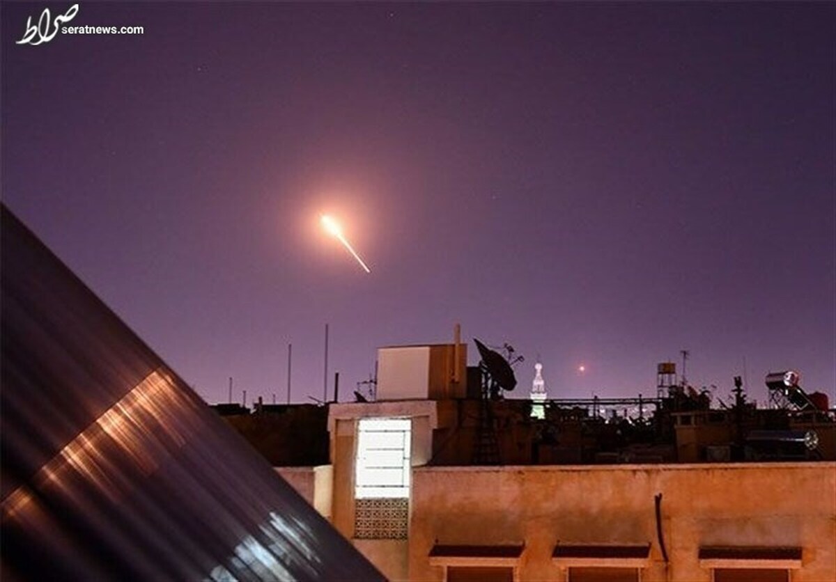 حمله موشکی رژیم اسرائیل به حمص