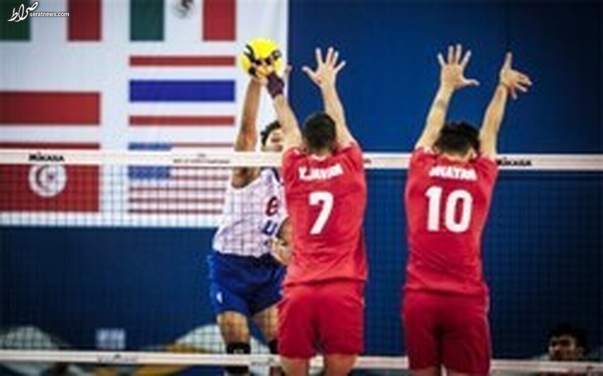پیروزی والیبال ایران برابر نایب قهرمان آفریقا