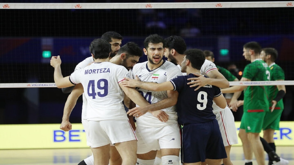 پیروزی مقتدرانه تیم ملی والیبال ایران برابر هنگ کنگ در ست دوم