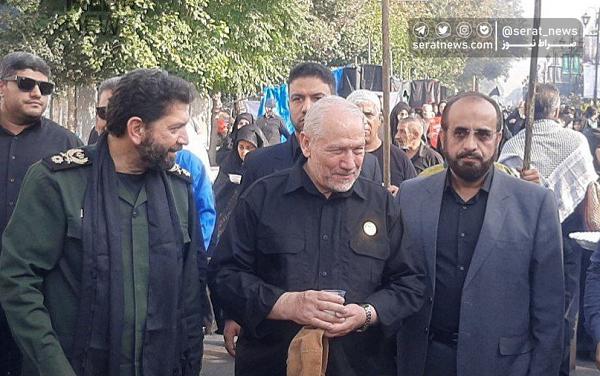 حضور سرلشکر سلامی در پیاده روی جاماندگان تهران + عکس