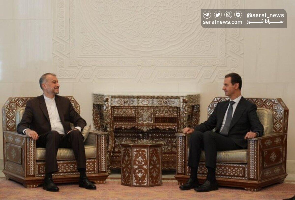 امیرعبداللهیان در دیدار با بشار اسد: ایران در تکمیل روند مبارزه با تروریسم در کنار سوریه قرار دارد