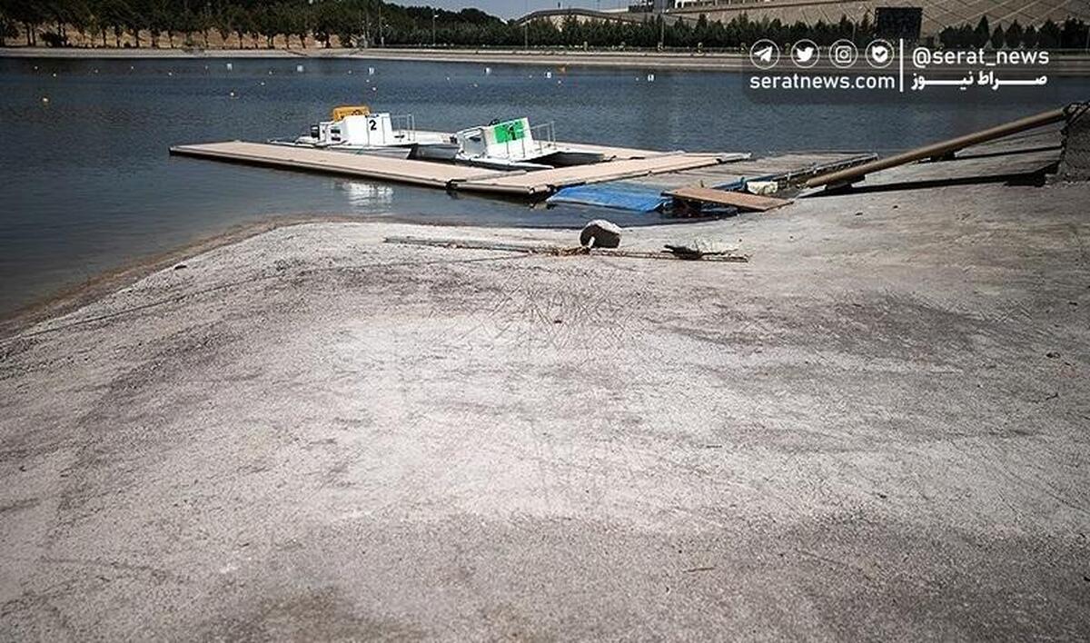 انتقال آب دریاچه چیتگر به آزادی