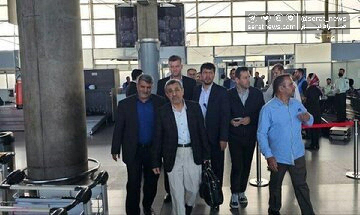 تحصن محمود احمدی نژاد در فرودگاه!