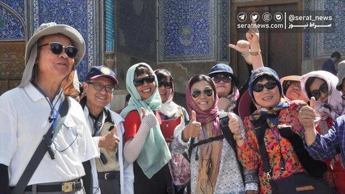 ورود ۵۰ هزار گردشگر چینی به ایران طی سال جاری