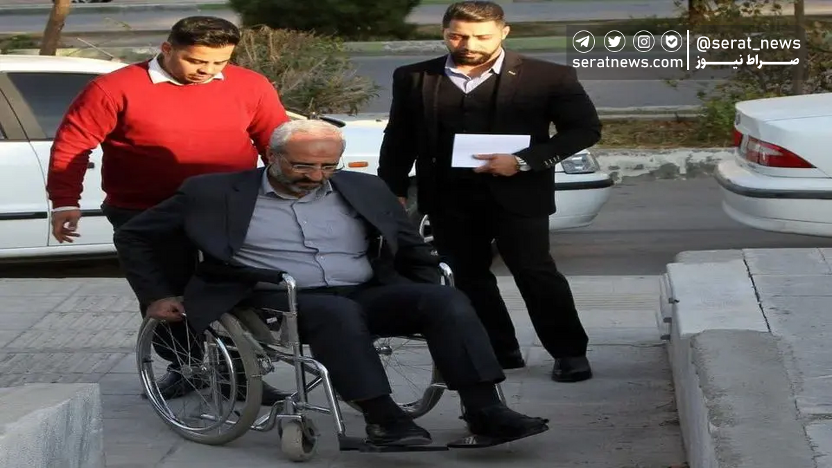 فرماندار اصفهان در اقدامی عجیب با صندلی چرخدار به مراسم تجلیل از معلولان رفت! + عکس
