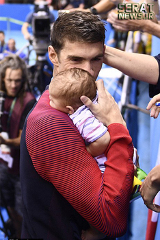 همسر مایکل فلپس قهرمان شنا بیوگرافی مایکل فلپس المپیک 2016 ریودوژانیرو Michael Phelps wife Michael Phelps