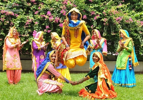 عکس هند زن هندی دختر هندی جشن شوهریابی آموزش شوهر یابی آرایش بازیگران