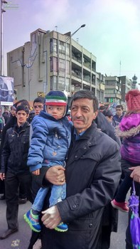 حضور رئیس کمیته امداد‌ امام‌خمینی(ره) در راهپیمایی 22 بهمن