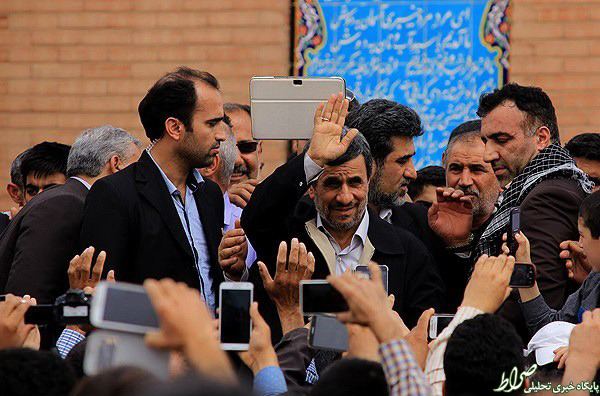 تصاویر/ احمدی‌نژاد در کاروان راهیان نور