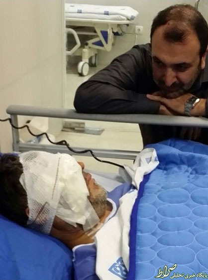 آخرین وضعیت خبرنگار مجروح ایرانی +عکس