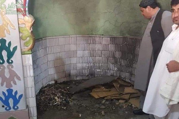 انفجار یک بمب در مسجد بلوچستان +تصاویر