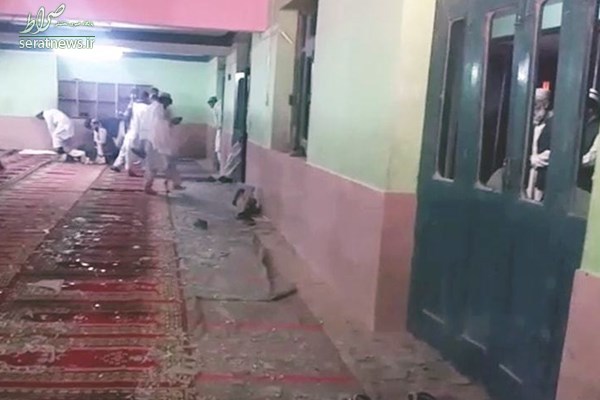 انفجار یک بمب در مسجد بلوچستان +تصاویر