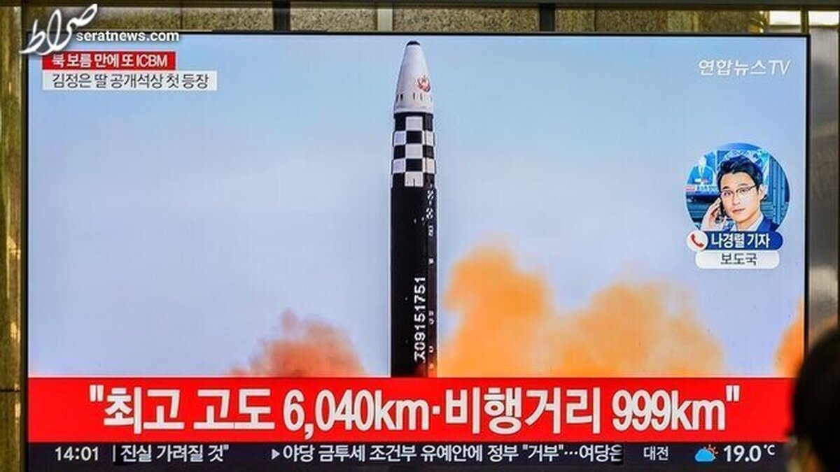 کره شمالی ۳ موشک بالستیک آزمایش کرد
